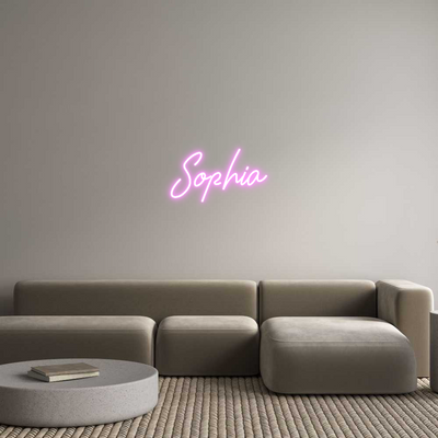 Custom Neon: Sophia