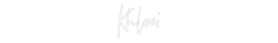 Custom Neon: Khloei