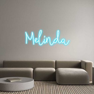 Custom Neon: Melinda