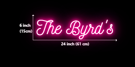 Custom Neon for Ben Byrd