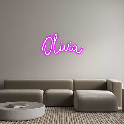 Custom Neon: Olivia