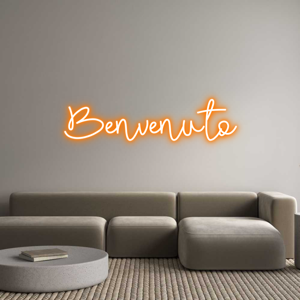 Custom Neon: Benvenuto