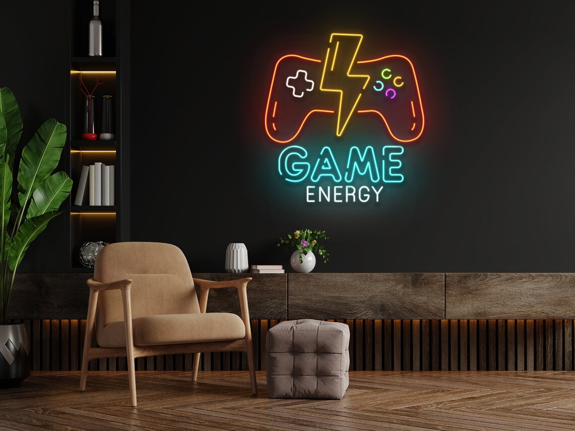 Gaming Room Neon Sign ManhattanNeons