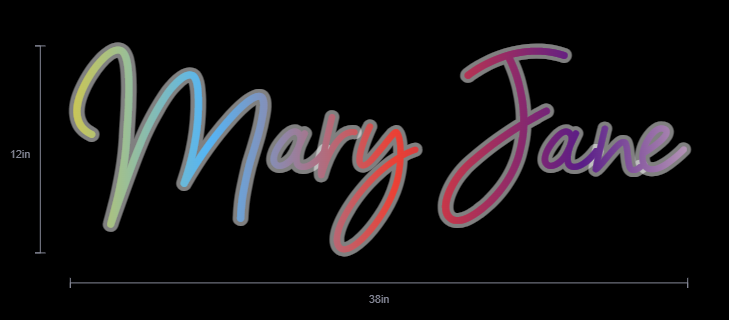 Custom Neon Sign For mary barracks