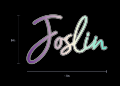 Custom Neon Sign For Roseann Martinez