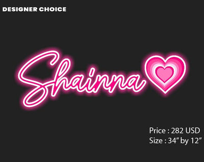 Custom Neon Sign for Shainna