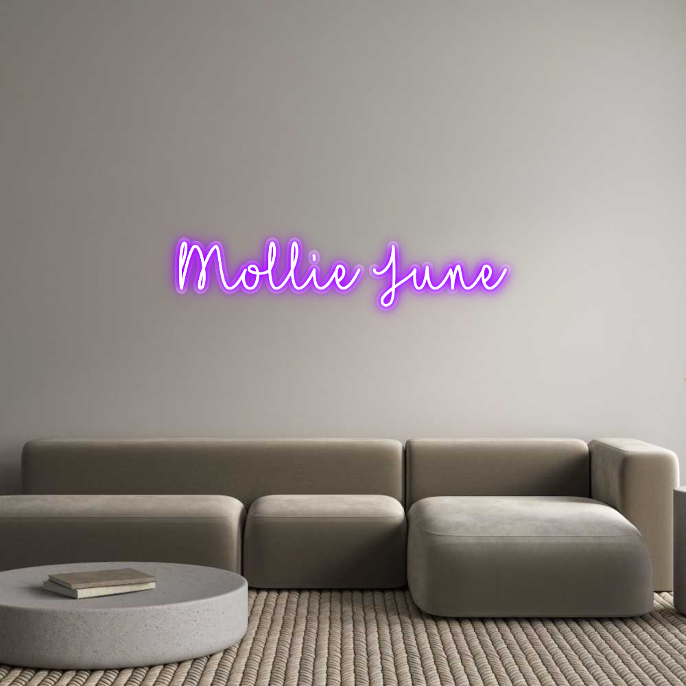 Custom Neon: Mollie June