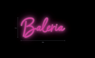 Custom Sign for Baleria