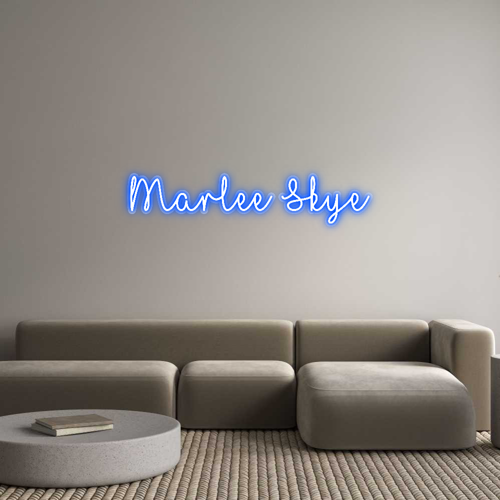 Custom Neon: Marlee Skye