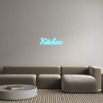 Custom Neon: Kitchen