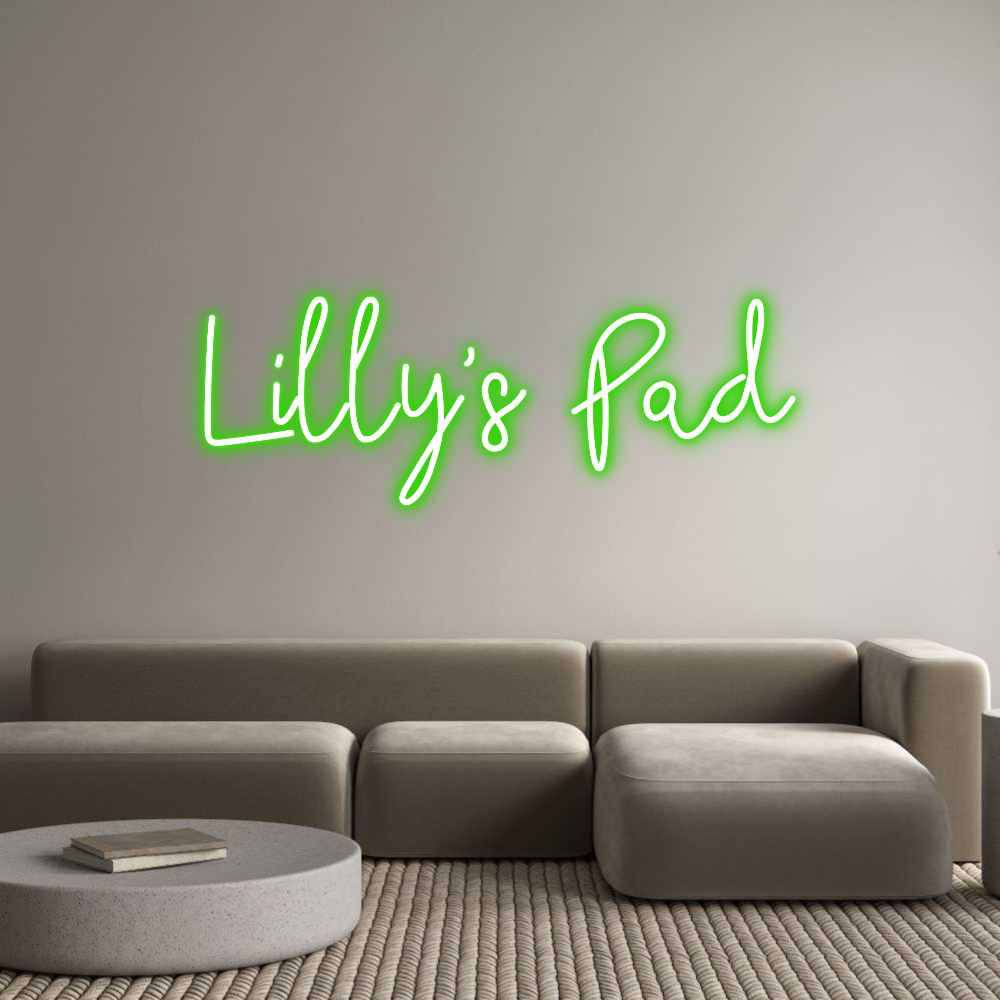 Custom Neon: Lilly's Pad