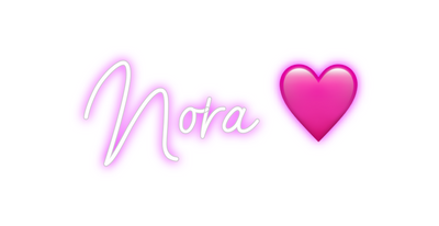 Custom Neon: Nora 🩷