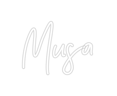 Custom Neon: Musa