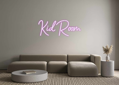 Custom Neon: Kid Room