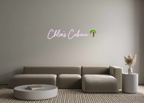 Custom Neon: Chloe’s Caban...