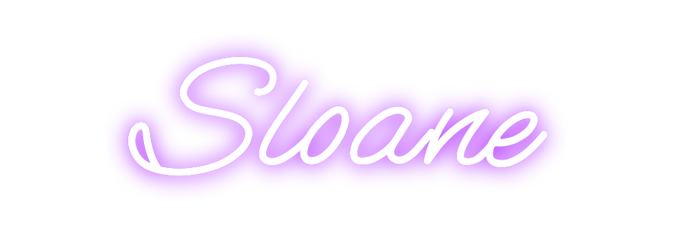 Custom Neon: Sloane