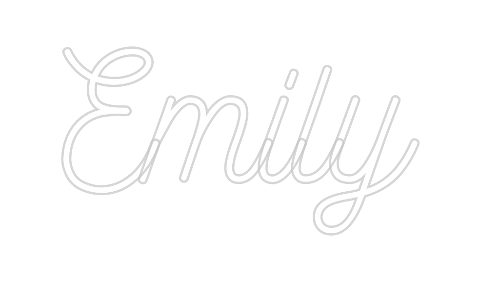 Custom Neon: Emily