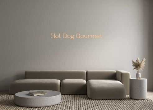 Custom Neon: Hot Dog Gourmet