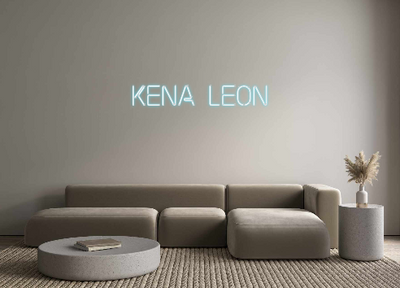 Custom Neon: Kena Leon