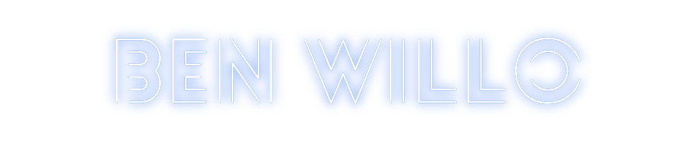 Custom Neon: Ben Willo