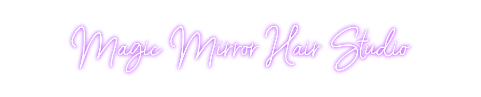 Custom Neon: Magic Mirror ...