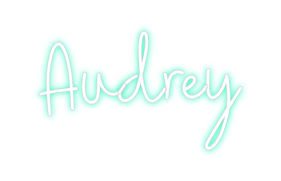 Custom Neon: Audrey