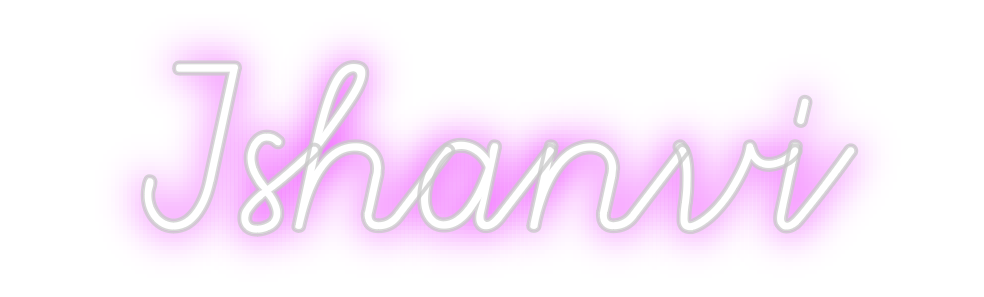 Custom Neon: Ishanvi