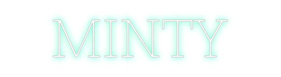 Custom Neon: MINTY