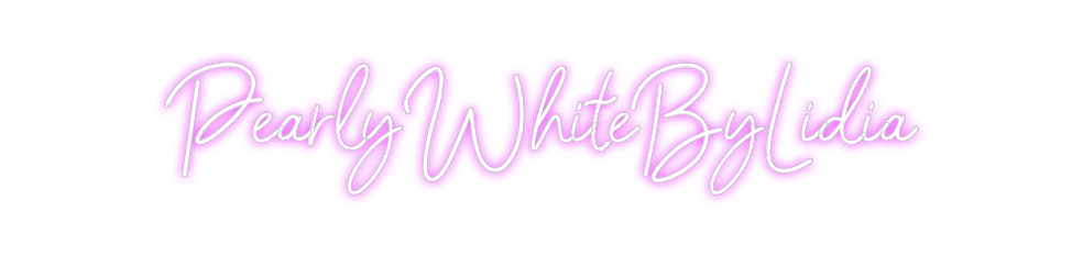 Custom Neon: PearlyWhiteBy...