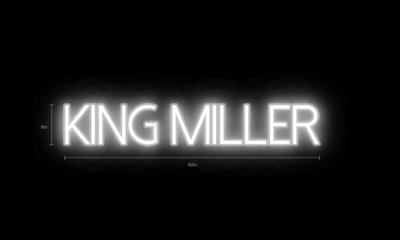 custom sign for Nellie Miller