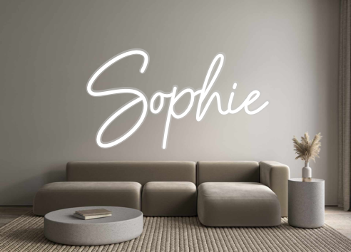 Custom Neon: Sophie