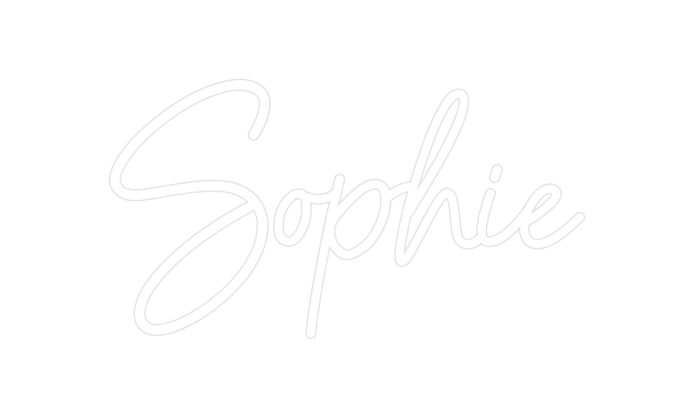 Custom Neon: Sophie