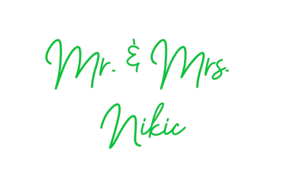 Custom Neon: Mr. & Mrs. 
N...