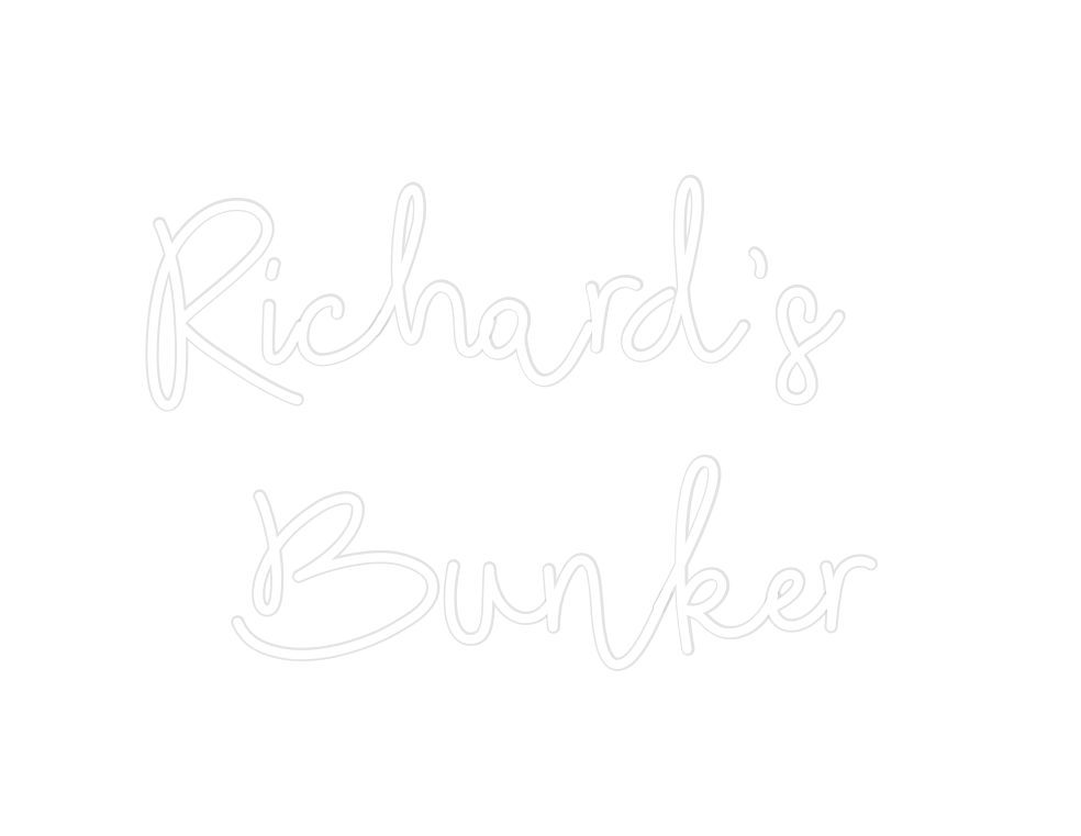 Custom Neon: Richard’s  
B...