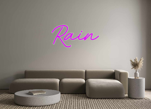 Custom Neon: Rain