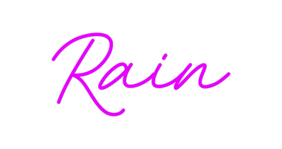 Custom Neon: Rain