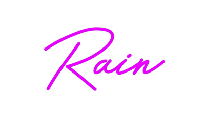 Custom Neon: Rain