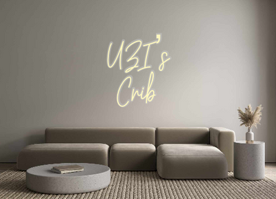 Custom Neon: UZI’s
Crib