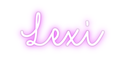 Custom Neon: Lexi