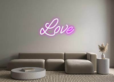 Custom Neon: Love