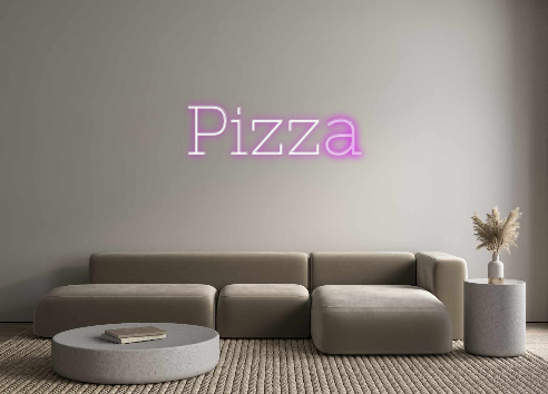 Custom Neon: Pizza