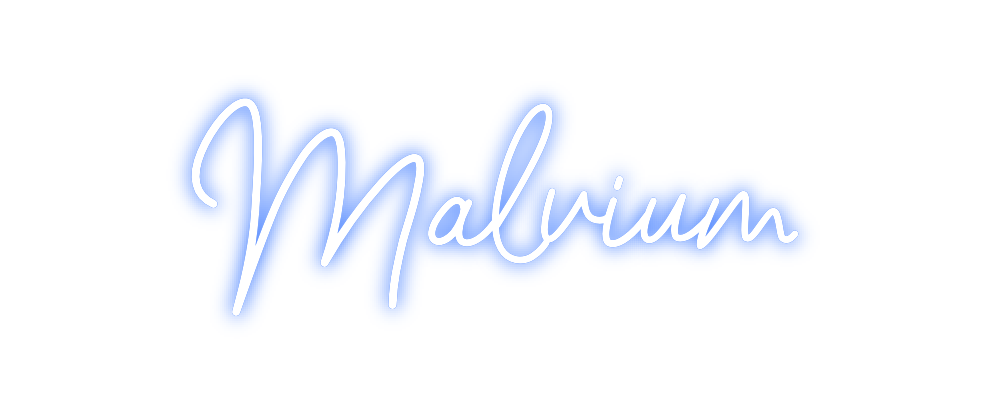 Custom Neon: Malvium