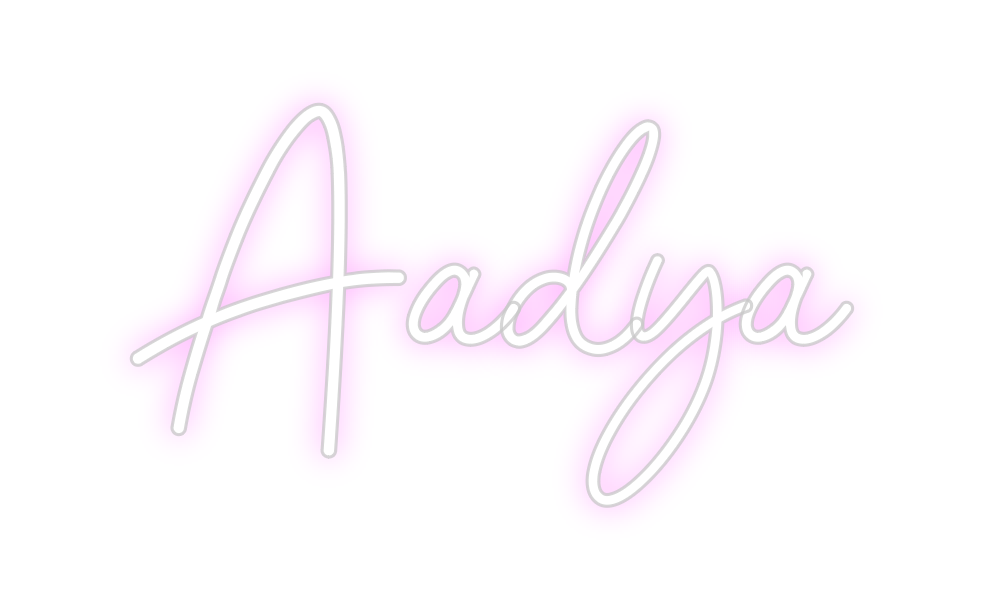 Custom Neon: Aadya