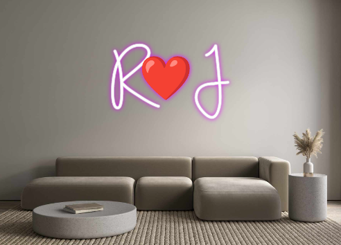 Custom Neon: R❤️J